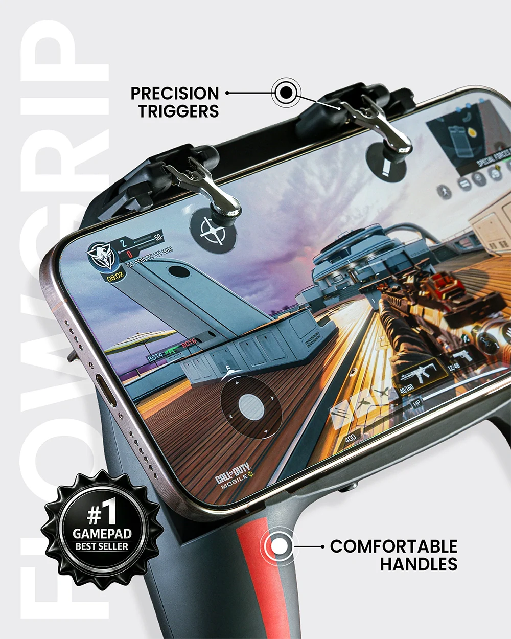 Smartphone Cooling Gaming Controller/Grip