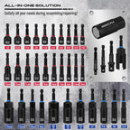 Clearance Sale-80-Piece Magnetic Impact Nut Driver Set