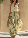 Elegant Fluid Set with Floral Print