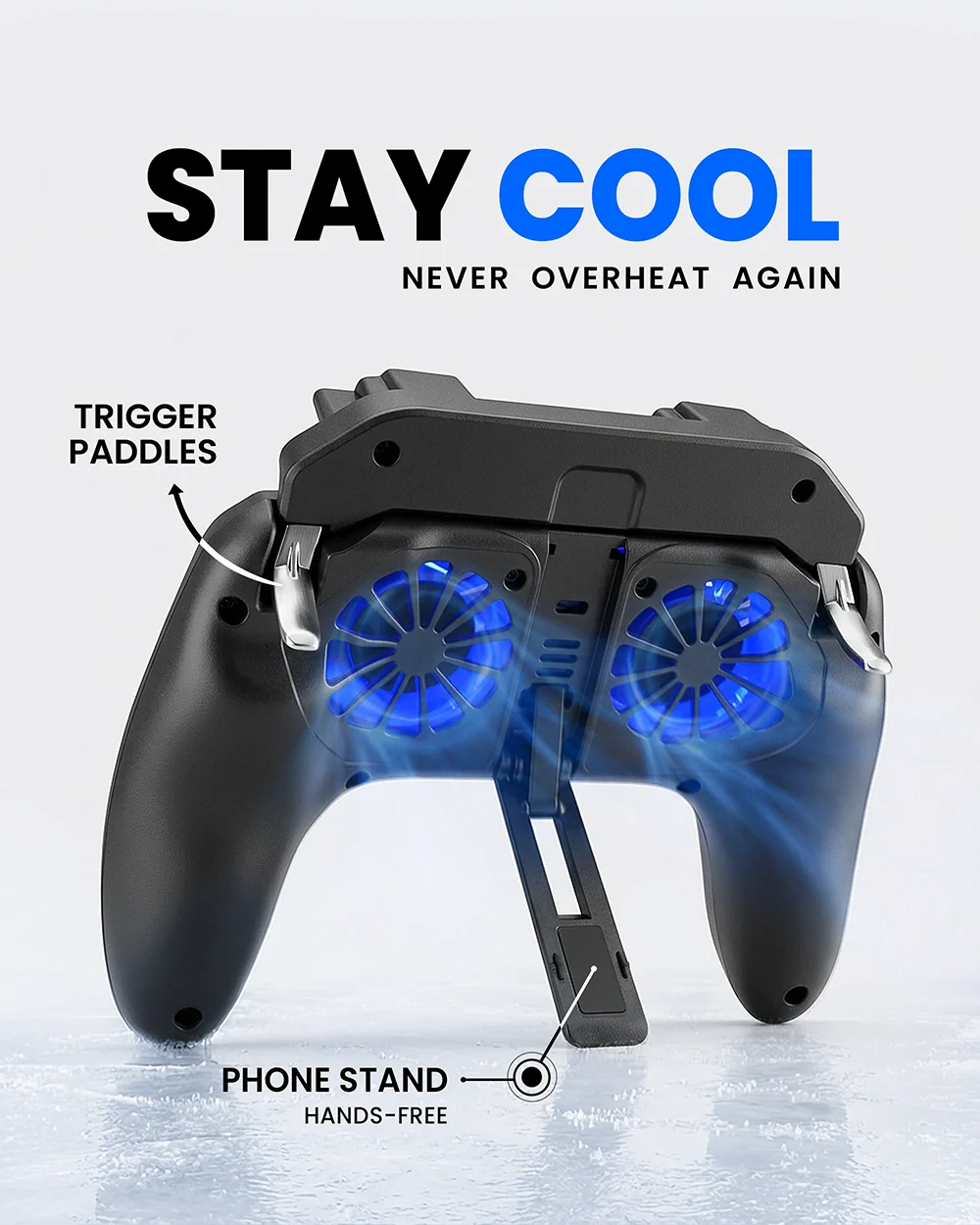 Smartphone Cooling Gaming Controller/Grip