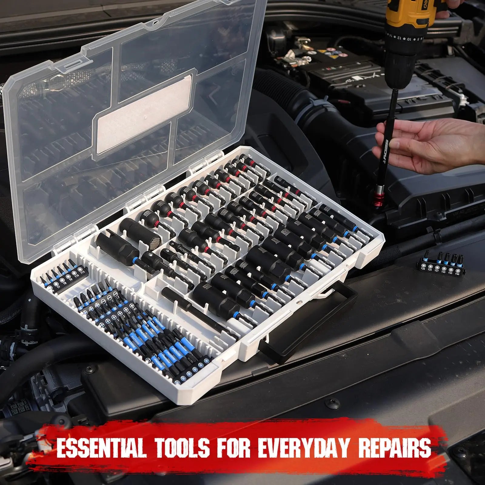 Clearance Sale-80-Piece Magnetic Impact Nut Driver Set