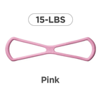 8-Shape Resistance Band  with Comfort Massage Grip