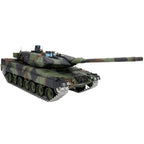 Clearance Sale 1/16 2.4ghz Remote Control German Leopard 2A6 Tank Model(360-Degree Rotating Turret)(Steel Gear Gearbox)(3800mah Battery)