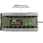 Clearance Sale 1/16 2.4ghz Remote Control German Leopard 2A6 Tank Model(360-Degree Rotating Turret)(Steel Gear Gearbox)(3800mah Battery)