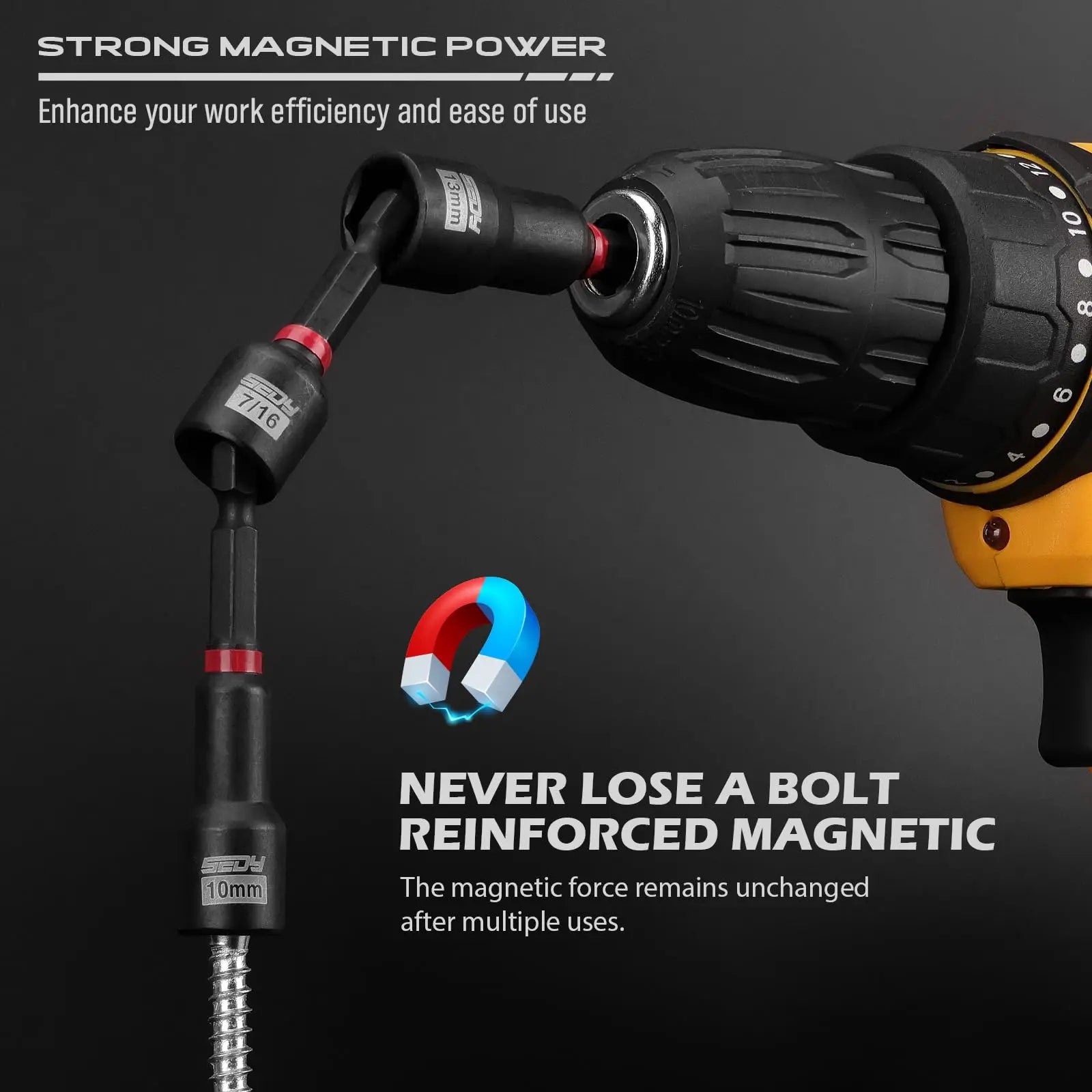 Clearance Sale-80-Piece Magnetic Impact Nut Driver Set