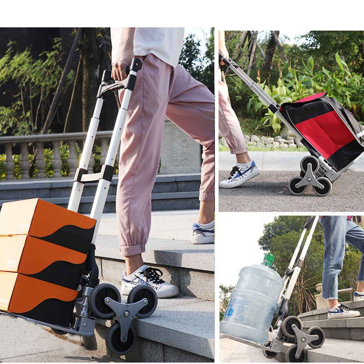 Clearance Sale-Stair Climbing Trolley Cart