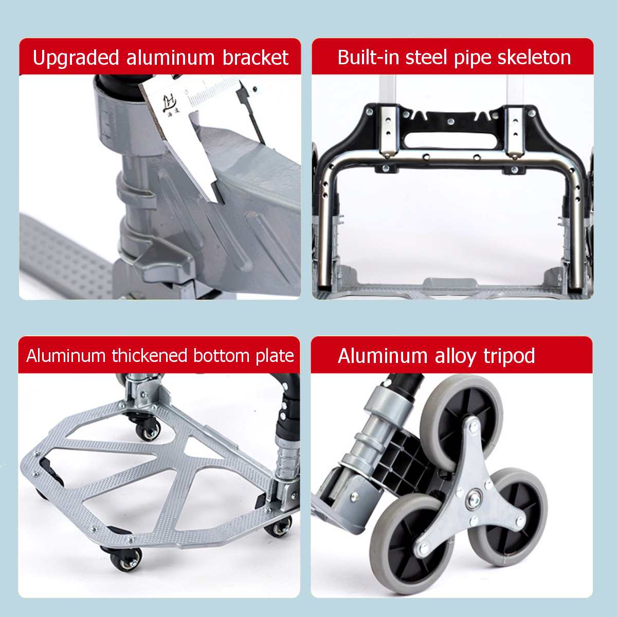 Clearance Sale-Stair Climbing Trolley Cart