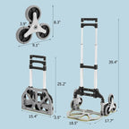 Clearance Sale-Stair Climbing Trolley Cart