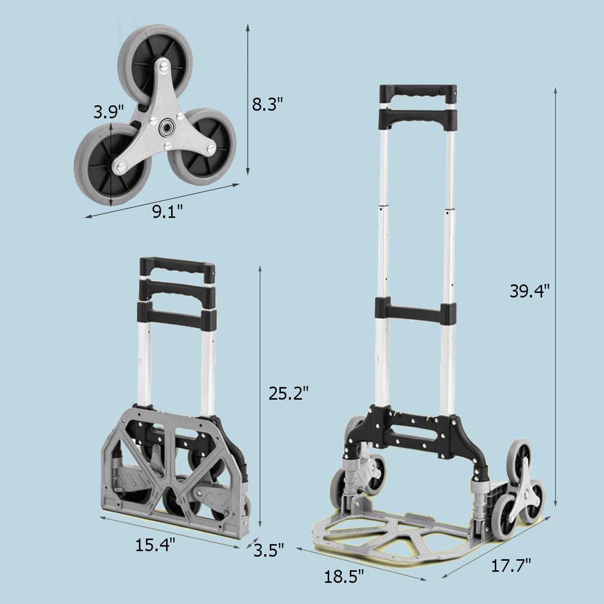 Clearance Sale-Stair Climbing Trolley Cart