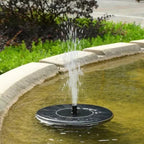 Solar Bird Bath Fountain Pump with 4 Nozzles