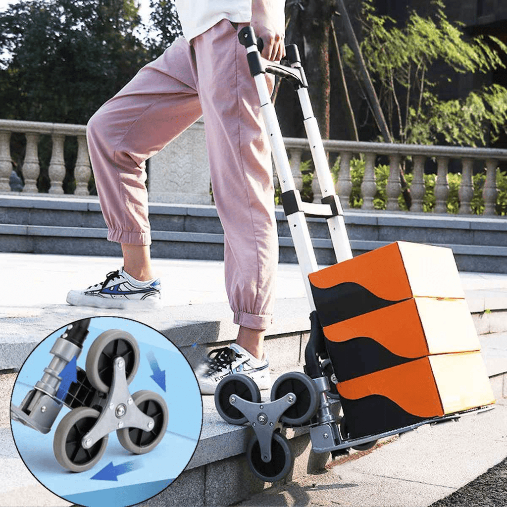 Clearance Sale-Stair Climbing Trolley Cart